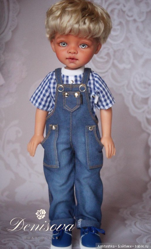 Мальчик блондин Хуанчик — ООАК Paola Reina (Паола Рейна) и испанских кукол: перерисовка (фото 6)