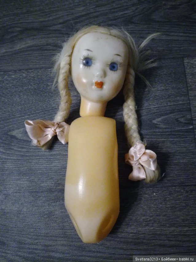 Кукла после реставрации — Реставрация и преображение кукол: ремонт