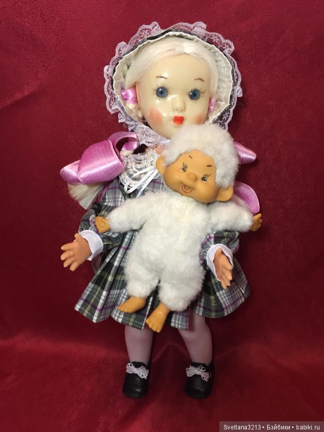 Кукла после реставрации — Реставрация и преображение кукол: ремонт (фото 5)