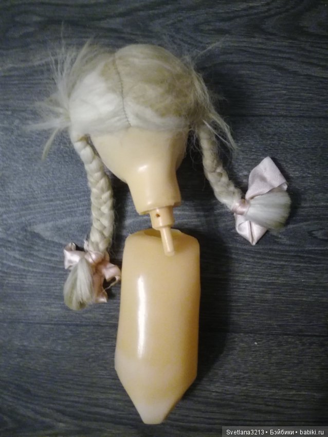 Кукла после реставрации — Реставрация и преображение кукол: ремонт (фото 2)