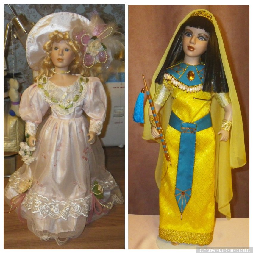 Первый опыт преображения куклы. Или вольная фантазия на тему Клеопатры (фото 9)