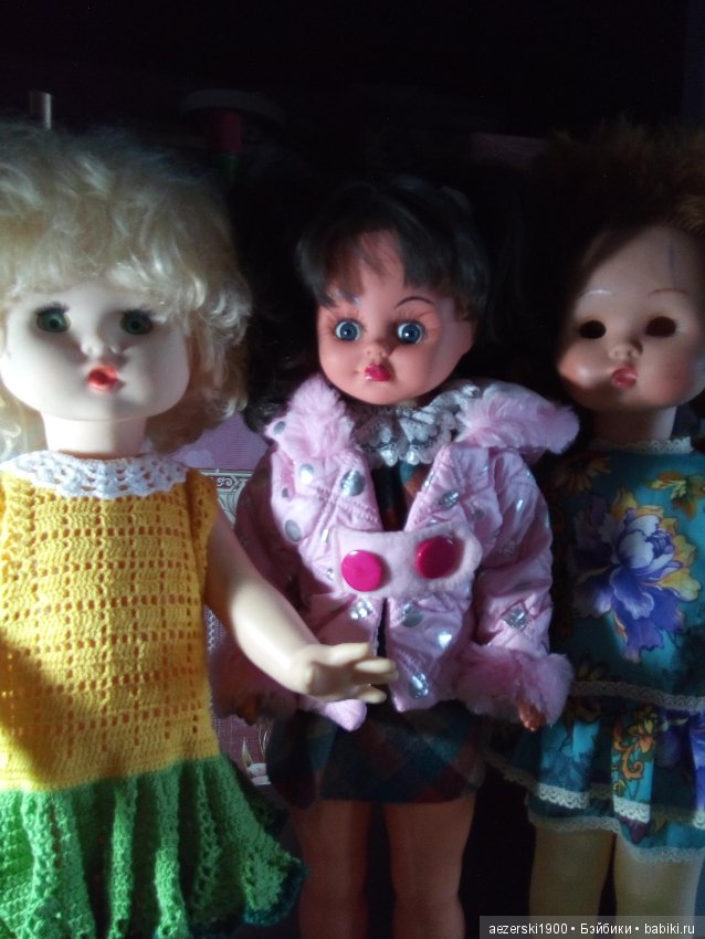 Куклы детства — Игрушки СССР и советского детства: резиновые