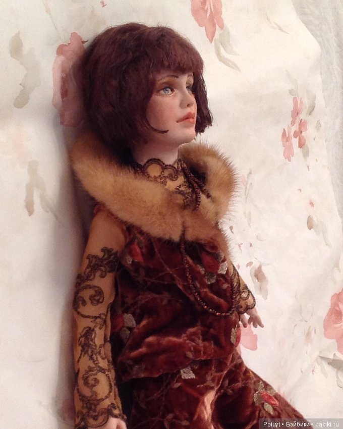 Любимые ткани — Лепка авторских кукол: полимерная глина
