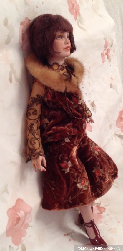Любимые ткани — Лепка авторских кукол: полимерная глина