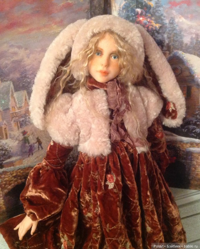 Любимые ткани — Лепка авторских кукол: полимерная глина