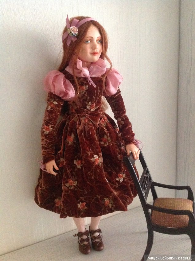 Любимые ткани — Лепка авторских кукол: полимерная глина (фото 9)