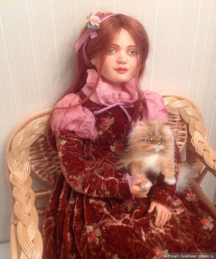 Любимые ткани — Лепка авторских кукол: полимерная глина
