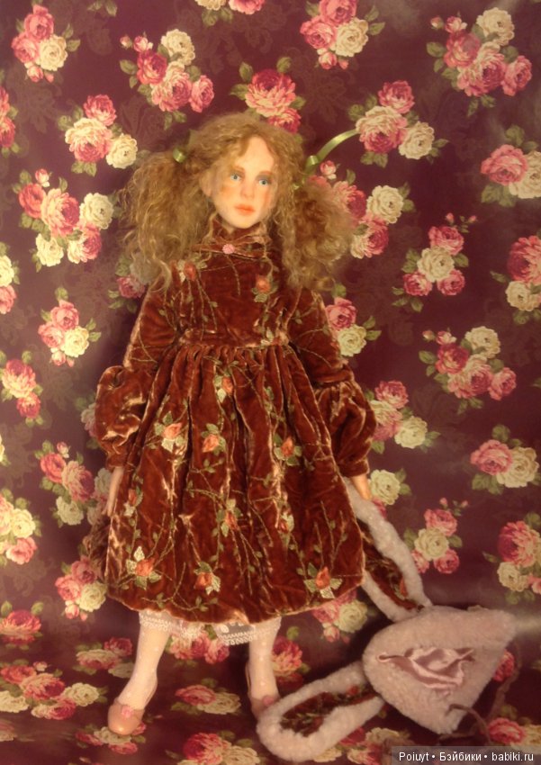 Любимые ткани — Лепка авторских кукол: полимерная глина