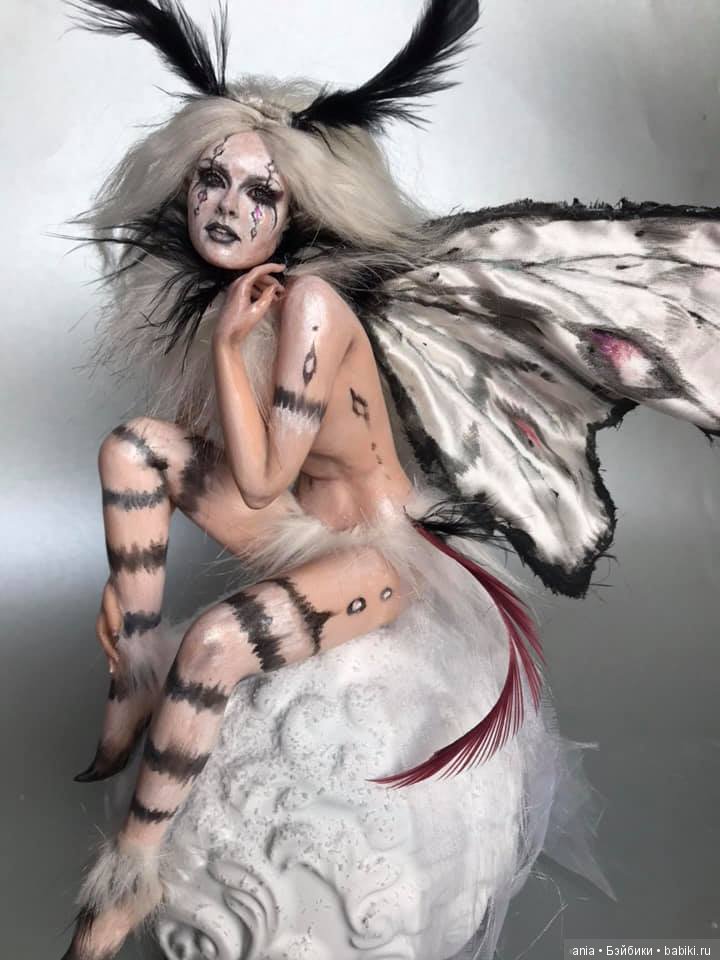 Зимняя фея или мотылек, автор куклы Kim Johnson (фото 4)