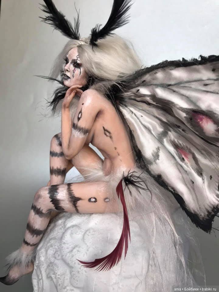 Зимняя фея или мотылек, автор куклы Kim Johnson (фото 2)