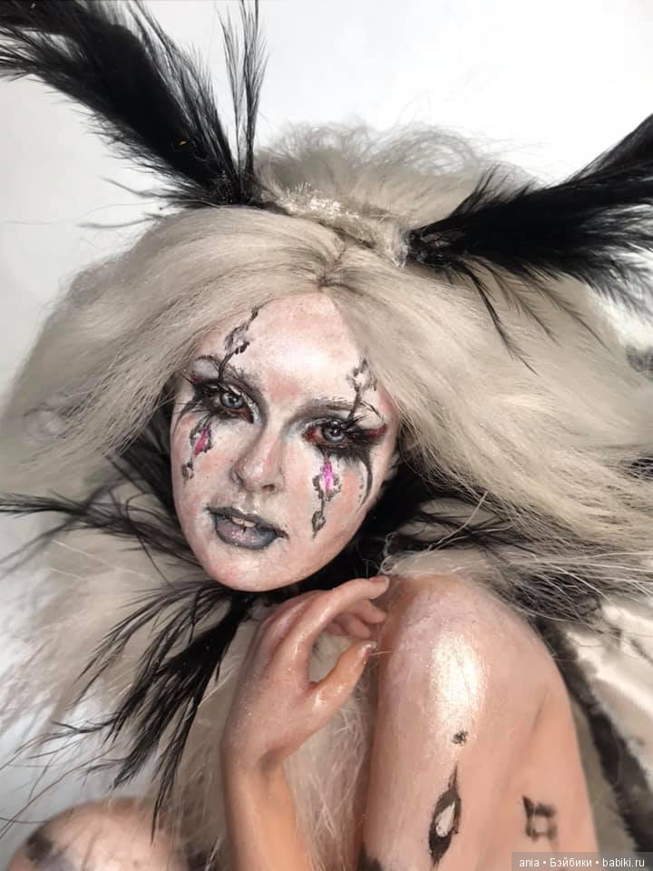 Зимняя фея или мотылек, автор куклы Kim Johnson (фото 3)