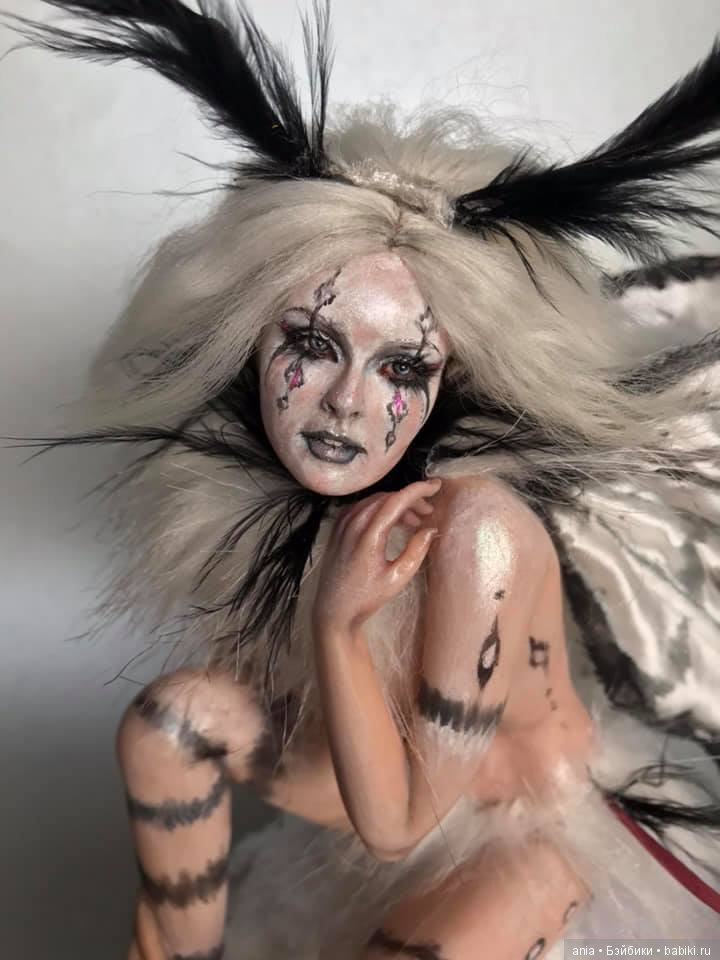 Зимняя фея или мотылек, автор куклы Kim Johnson (фото 7)