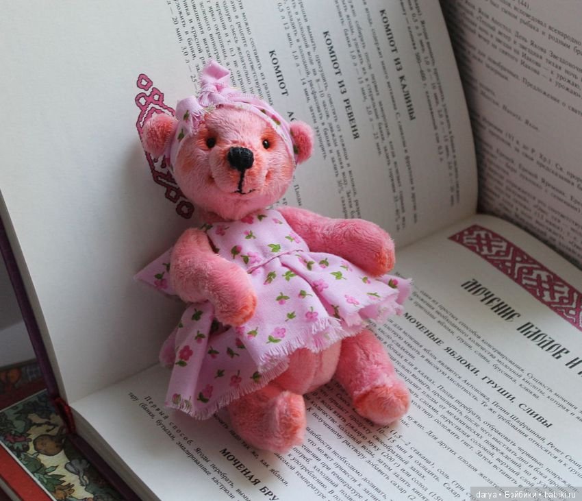 Мишка тедди "Хлопушка", автор выкройки Ирина Шах