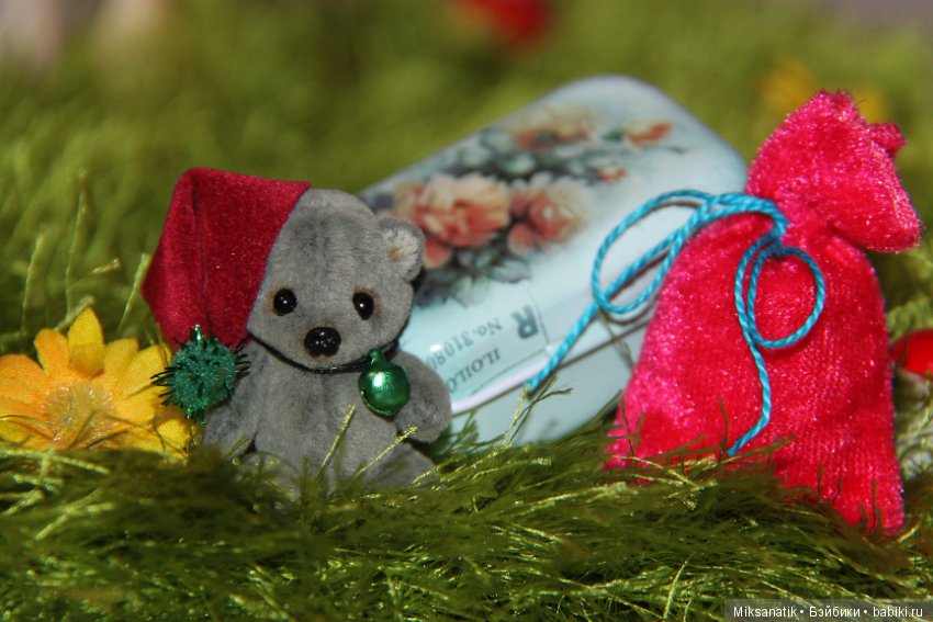 Мишки Санты — Авторские мишки Тедди и друзья: фото