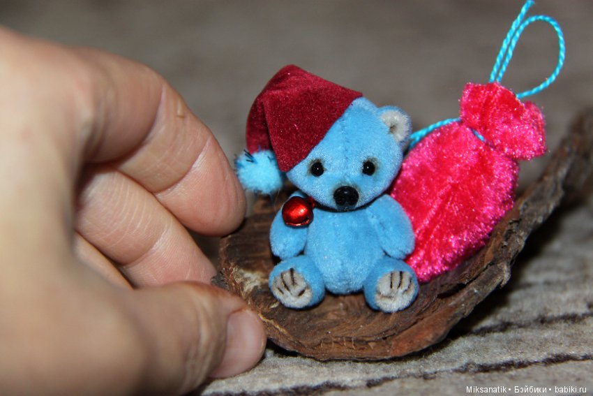 Мишки Санты — Авторские мишки Тедди и друзья: фото (фото 4)