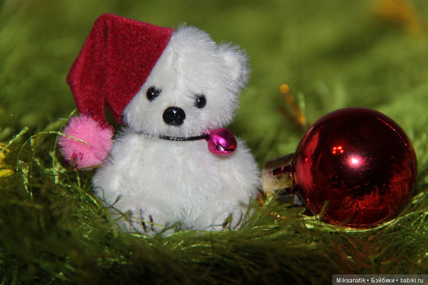 Мишки Санты — Авторские мишки Тедди и друзья: фото