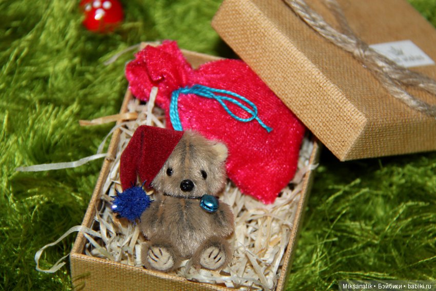 Мишки Санты — Авторские мишки Тедди и друзья: фото