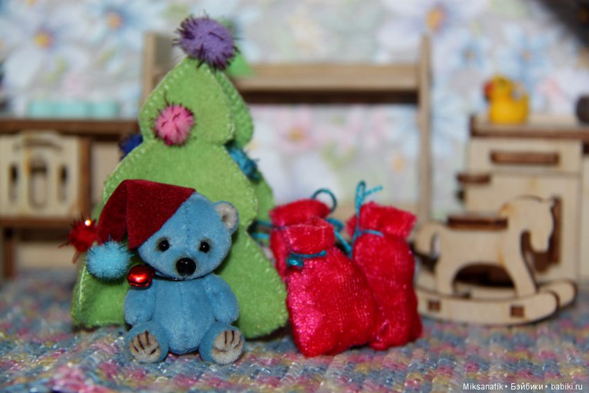 Мишки Санты — Авторские мишки Тедди и друзья: фото (фото 3)