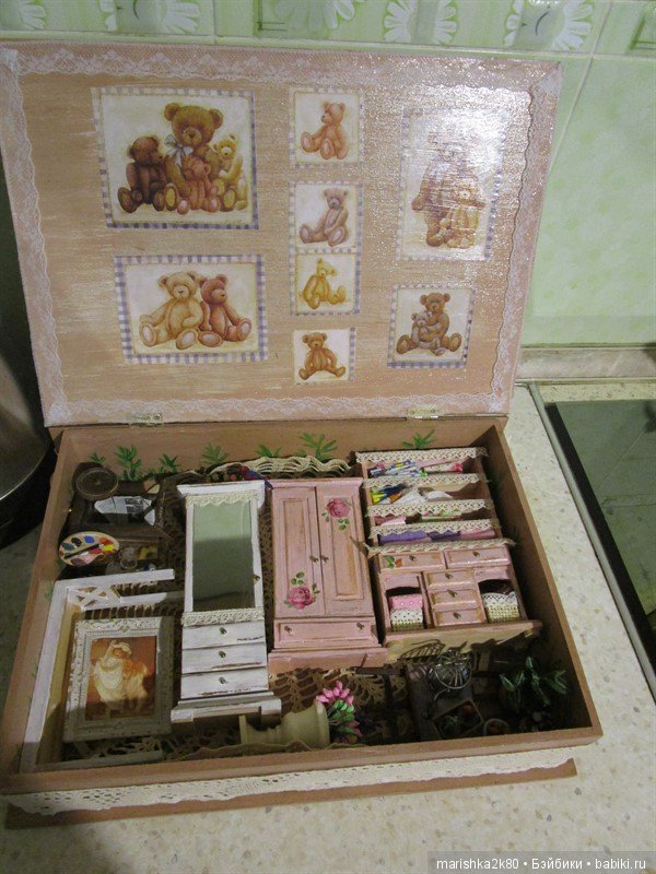 Комната румбокс в шкатулке