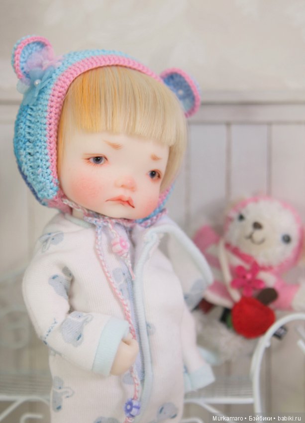 Шапочки — Одежда и обувь для кукол BJD (БЖД): 1/3 (фото 7)