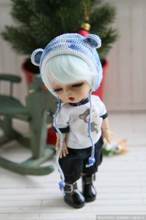 Шапочки — Одежда и обувь для кукол BJD (БЖД): 1/3 (фото 2)