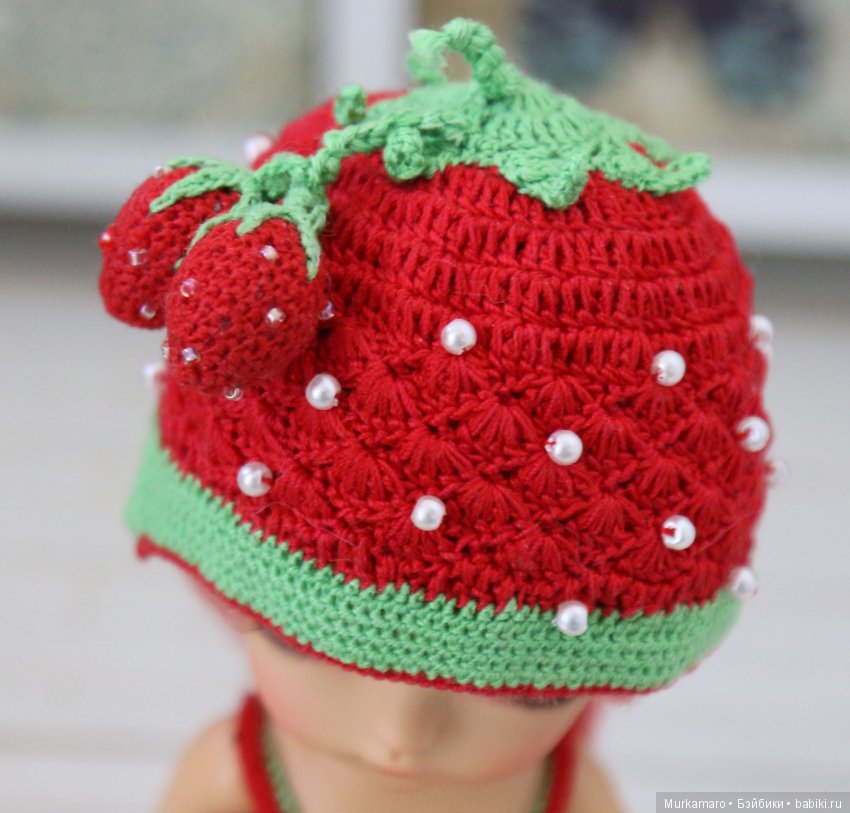 Шапочки — Одежда и обувь для кукол BJD (БЖД): 1/3 (фото 4)