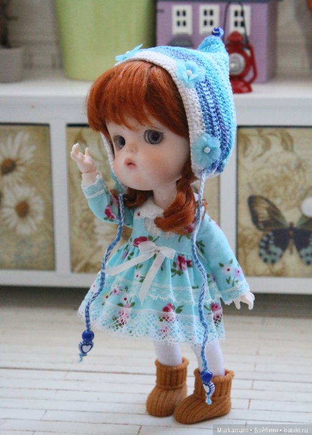 Шапочки — Одежда и обувь для кукол BJD (БЖД): 1/3 (фото 8)