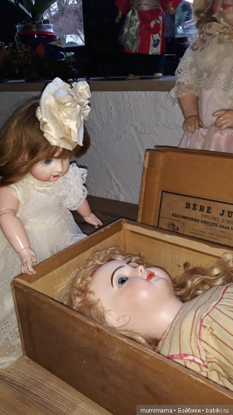 Мои антикварные француженки и немки - Jumeau, Steiner, Kestner новенькие (фото 4)