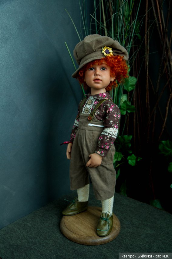 Лёвушка - рыжая головушка. Мальчик. ООАК куклы Gotz