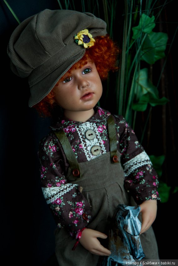 Лёвушка - рыжая головушка. Мальчик. ООАК куклы Gotz