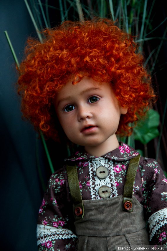 Лёвушка - рыжая головушка. Мальчик. ООАК куклы Gotz (фото 4)