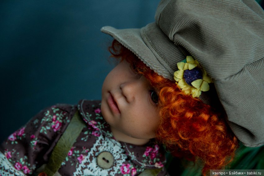 Лёвушка - рыжая головушка. Мальчик. ООАК куклы Gotz