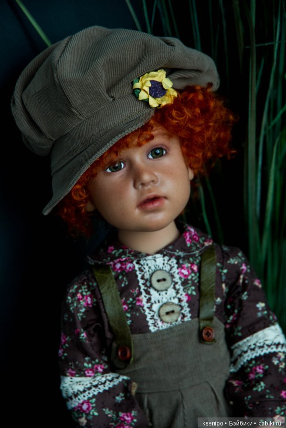 Лёвушка - рыжая головушка. Мальчик. ООАК куклы Gotz