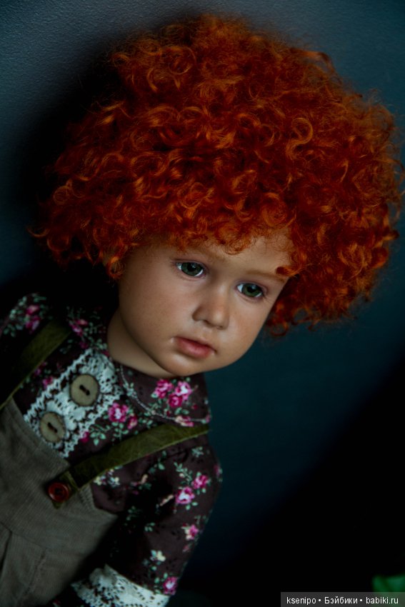 Лёвушка - рыжая головушка. Мальчик. ООАК куклы Gotz (фото 9)