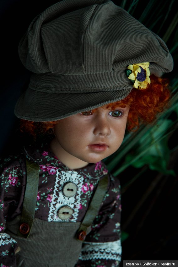 Лёвушка - рыжая головушка. Мальчик. ООАК куклы Gotz