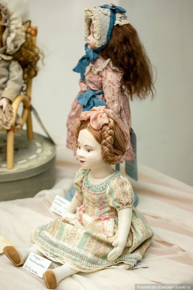 Выставка кукол «Старинные забавы». Часть II