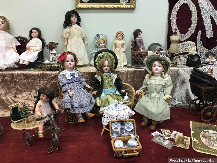 Фоторепортаж с выставки кукол «Старинные забавы» в Ярославле 2018. Часть I