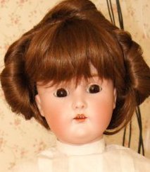 Розыгрыш антикварной куклы Кестнер 196 с меховыми бровками (фото 2)