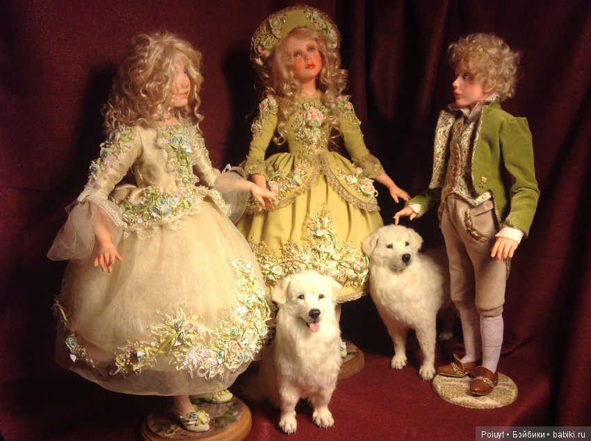 Куклы и их питомцы — Лепка авторских кукол: полимерная глина