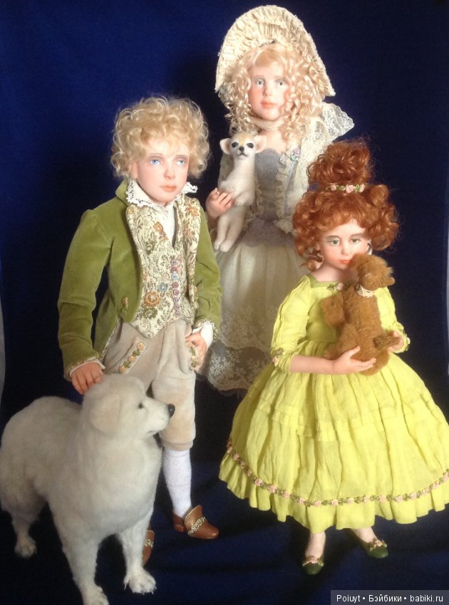 Куклы и их питомцы — Лепка авторских кукол: полимерная глина