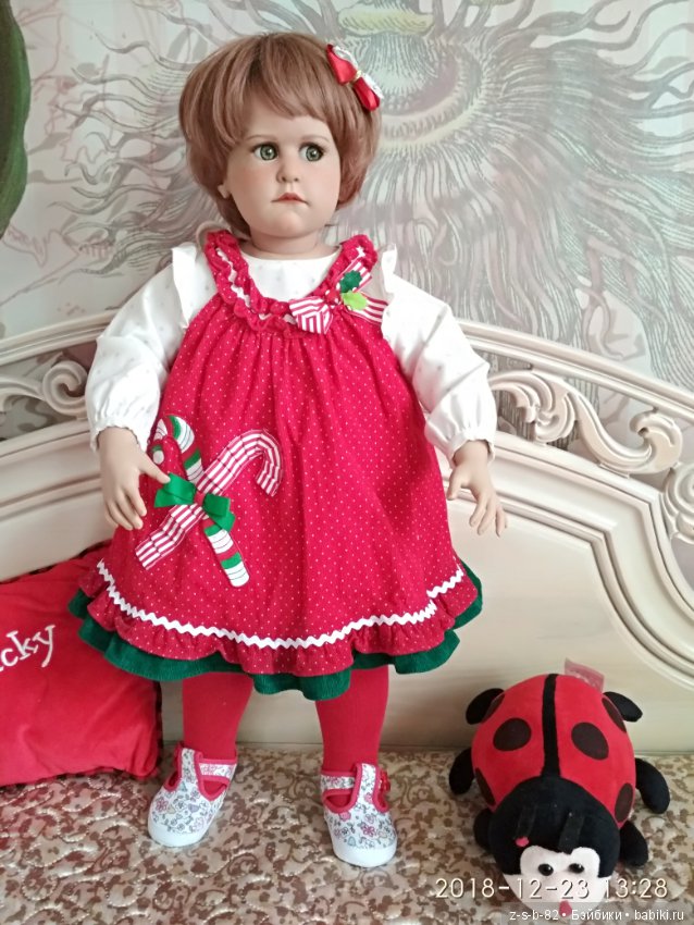 Новый образ старой куклы — Реставрация и преображение кукол: ремонт (фото 2)