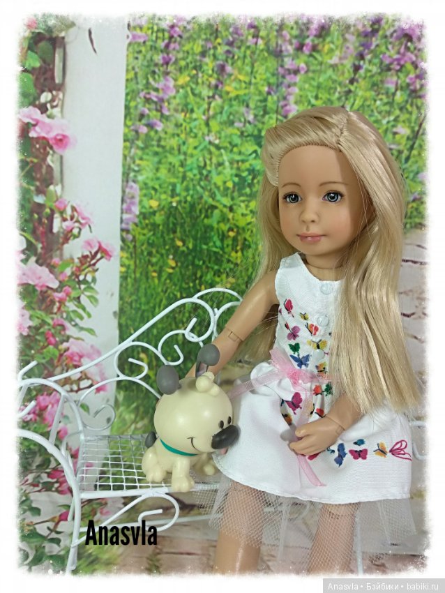 Вера и Луна в саду. Новый макияж для Крузелинг (фото 3)