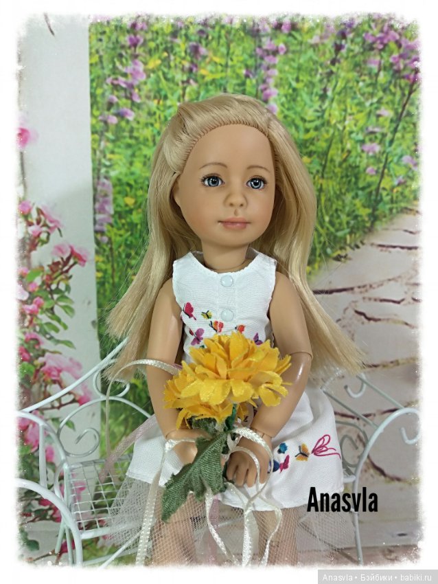 Вера и Луна в саду. Новый макияж для Крузелинг (фото 2)