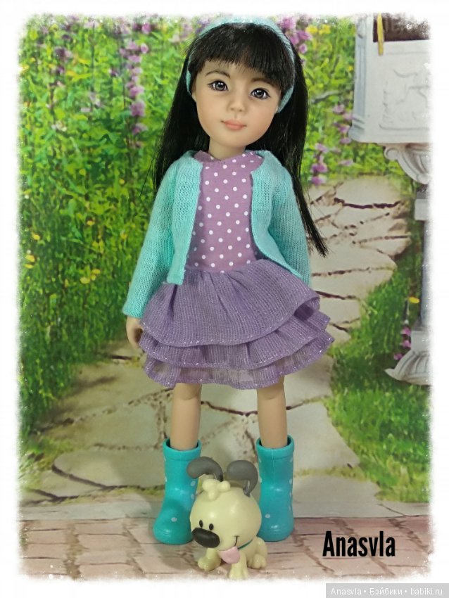 Вера и Луна в саду. Новый макияж для Крузелинг (фото 5)