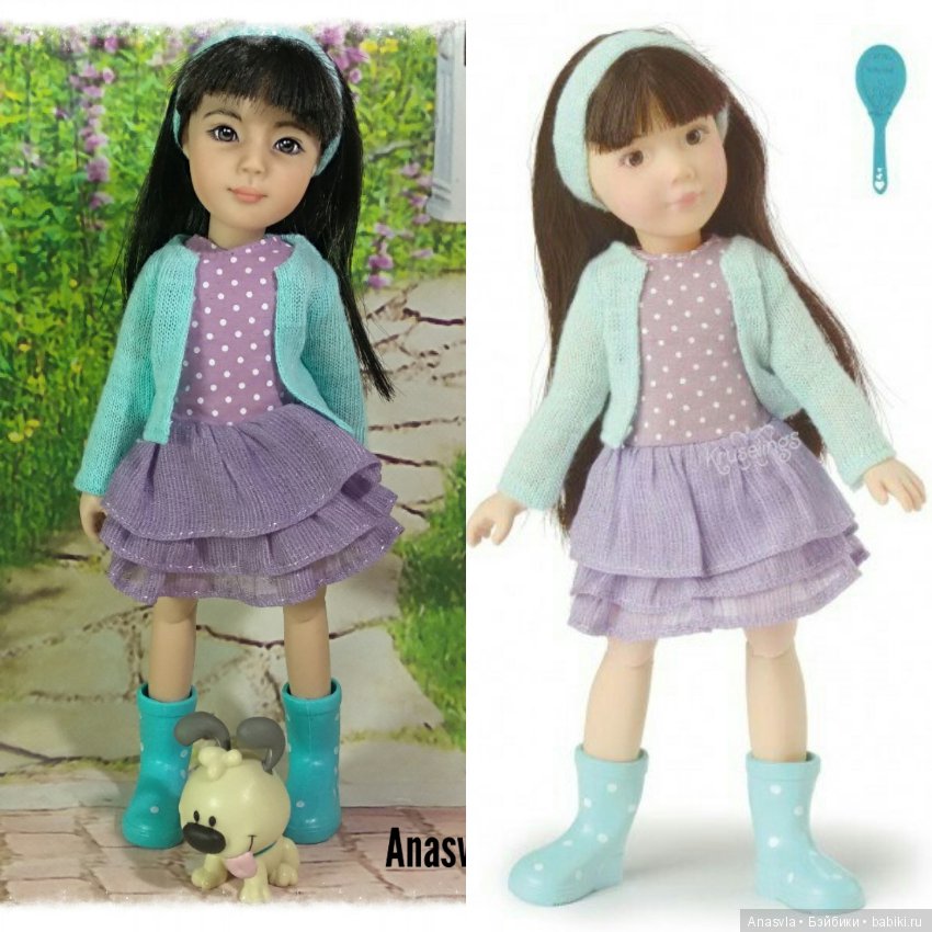 Вера и Луна в саду. Новый макияж для Крузелинг (фото 10)