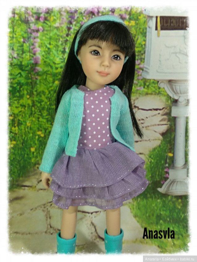 Вера и Луна в саду. Новый макияж для Крузелинг (фото 7)