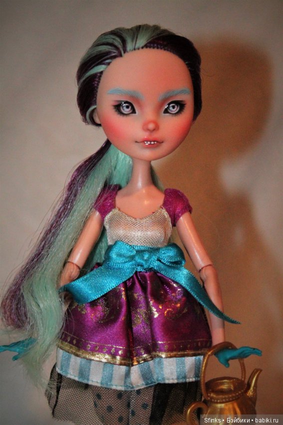 ООАК сумасшедшинка Мэдди — ООАК Monster High и Ever After High: репейнт (фото 3)