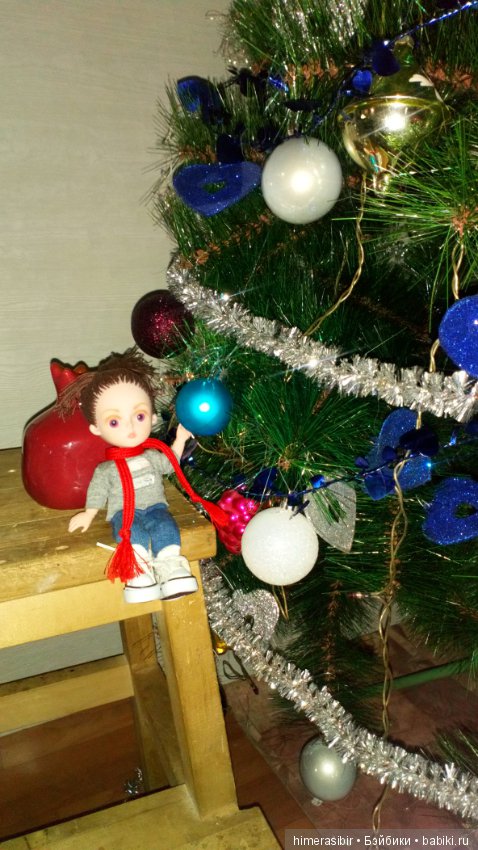 Марика наряжает ёлку — Разные шарнирные куклы (не БЖД): редкие