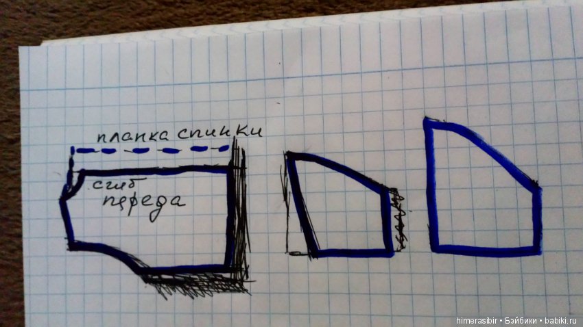 Выкройка воротника от белой шубки, и бонусом ещё две выкройки (фото 2)