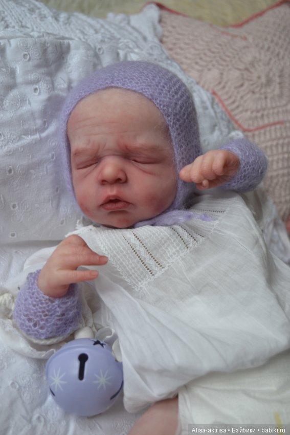 Ноэль малышка в процессе возрождения.Кукла - реборн Анны Морозовой
